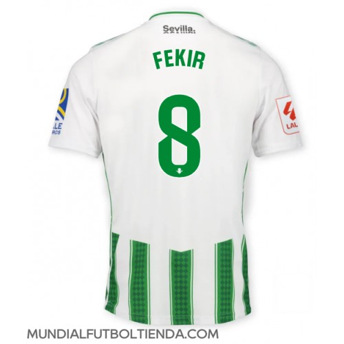 Camiseta Real Betis Nabil Fekir #8 Primera Equipación Replica 2023-24 mangas cortas